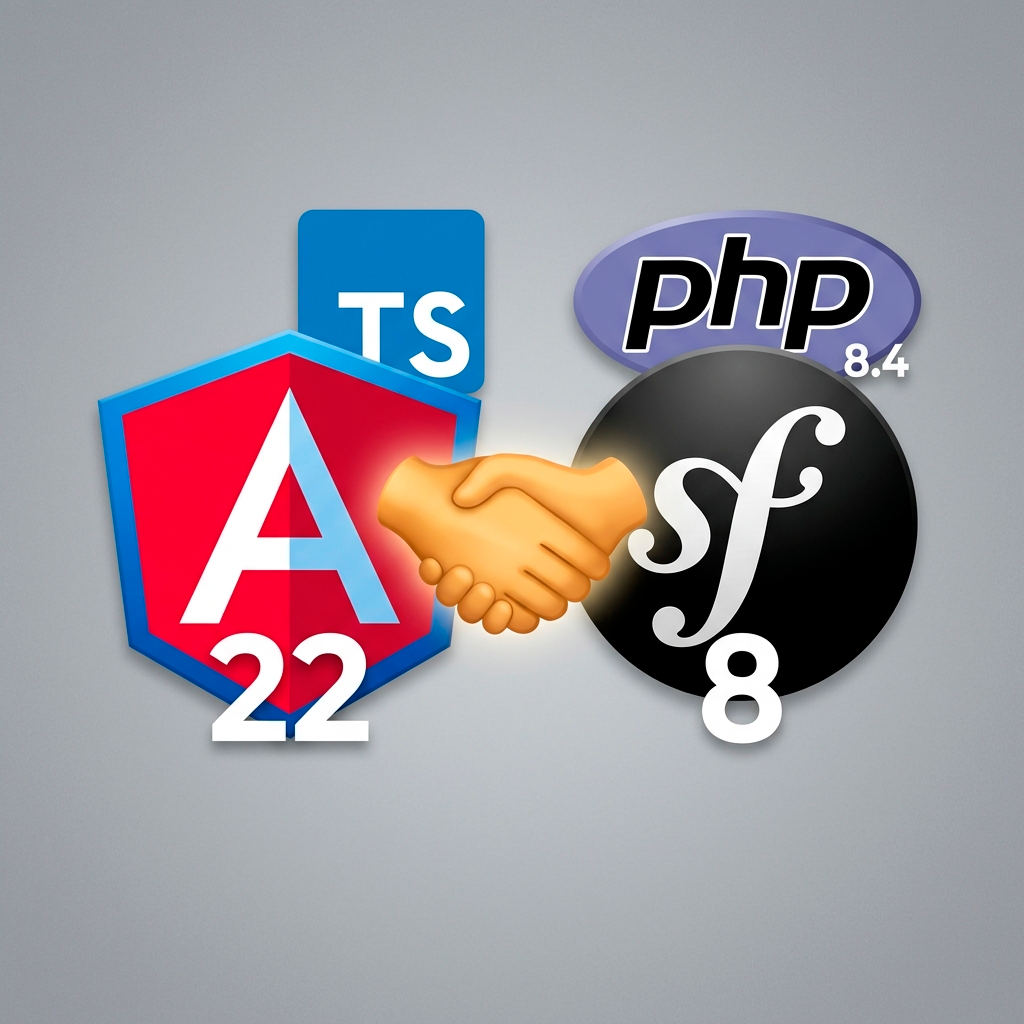 Как связать symfony 8 и Angular 22? - 1